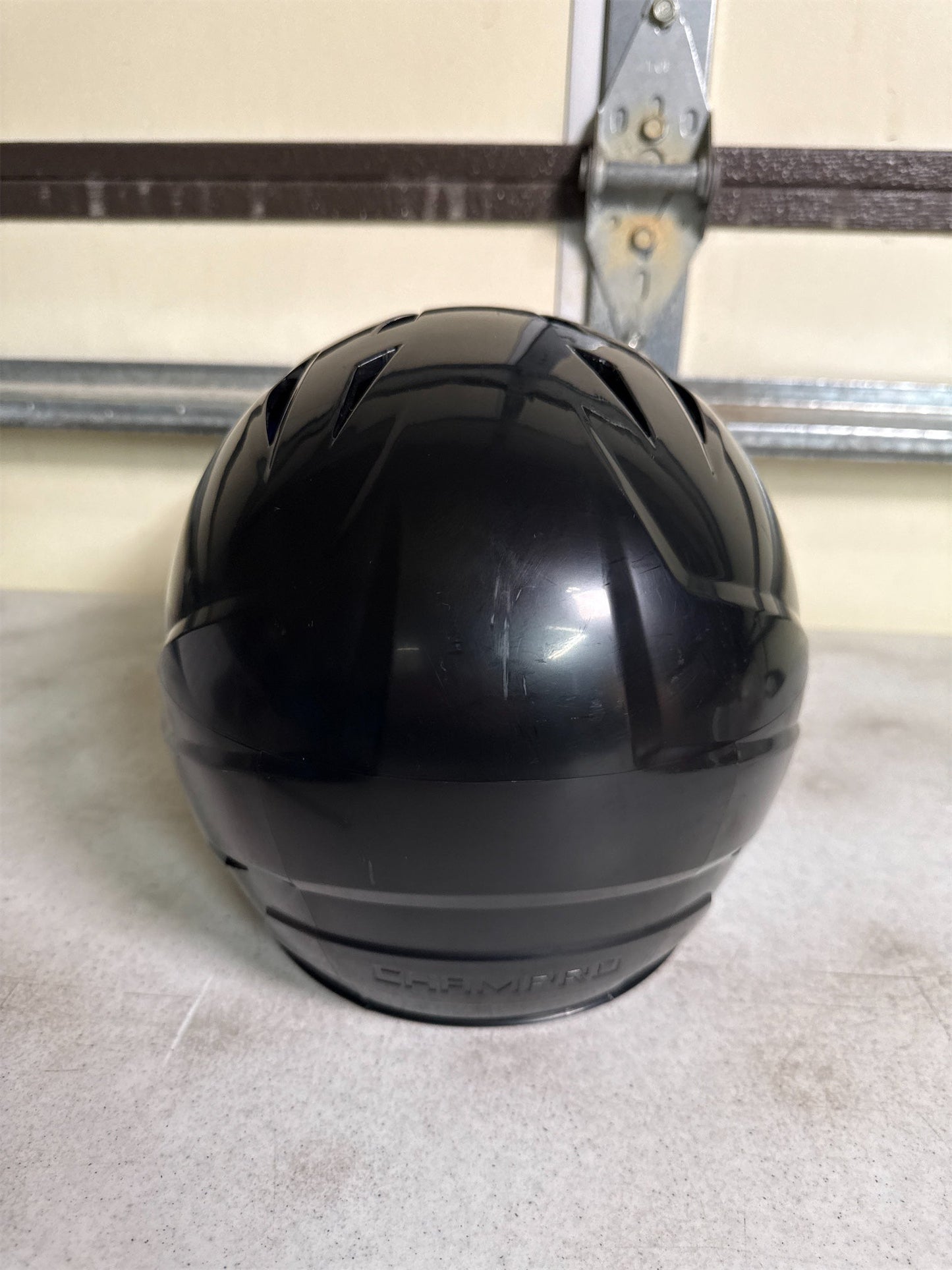 Champro HX Rookie Junior Baseball Batting Helmet - Black