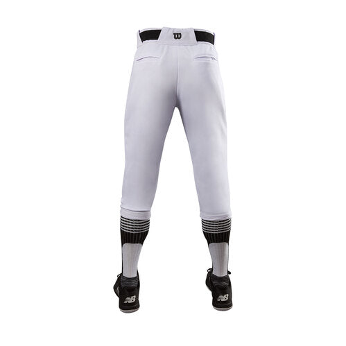 Wilson Youth P203K Knicker Baseball Pants - White, Size Large