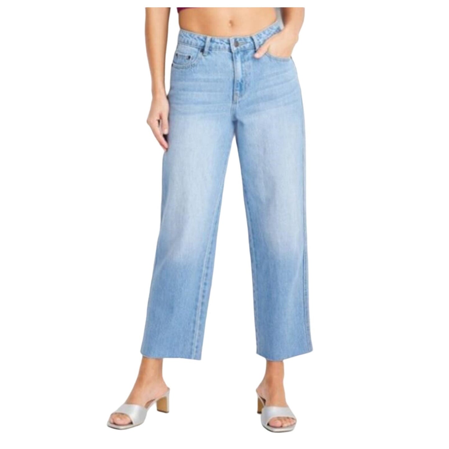 Gabriella Karefa - Johnson Jeans High Rise Light Blue, Size Womens 8