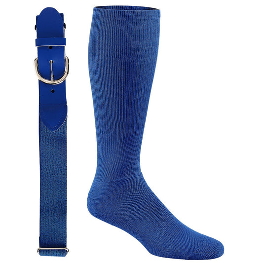 Champro Baseball Belt and Sock Set - Medium Royal Blue
