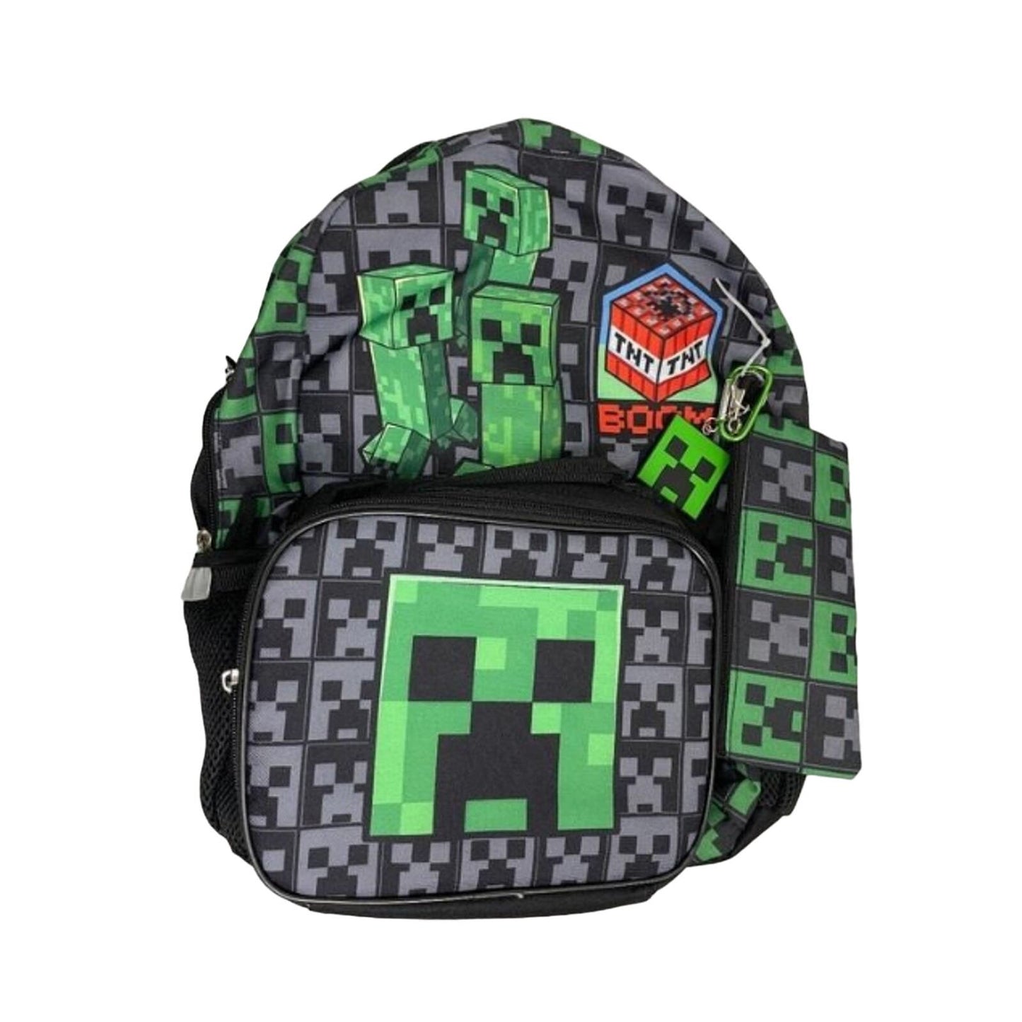 Kids Minecraft Backpack 5-Piece Combo School Supplies