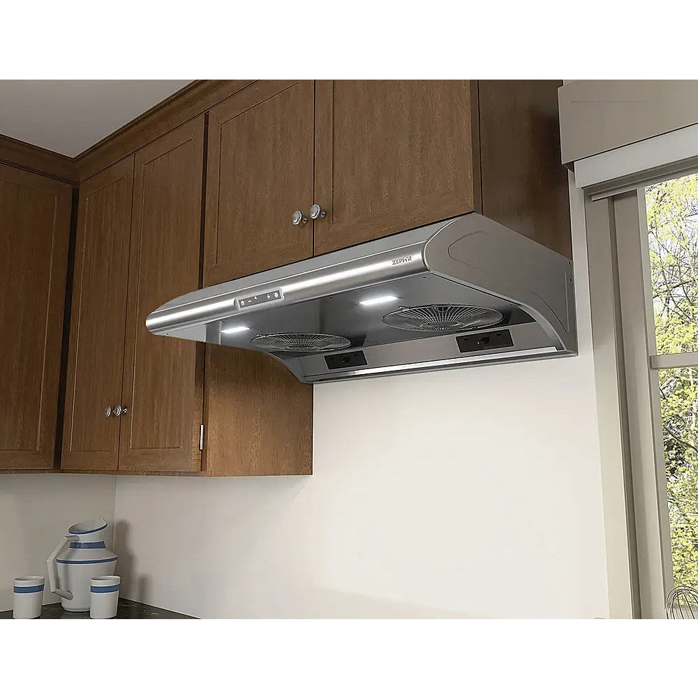 Zephyr 30 inch Typhoon Under-Cabinet Range Hood - Stainless Steel, Dents