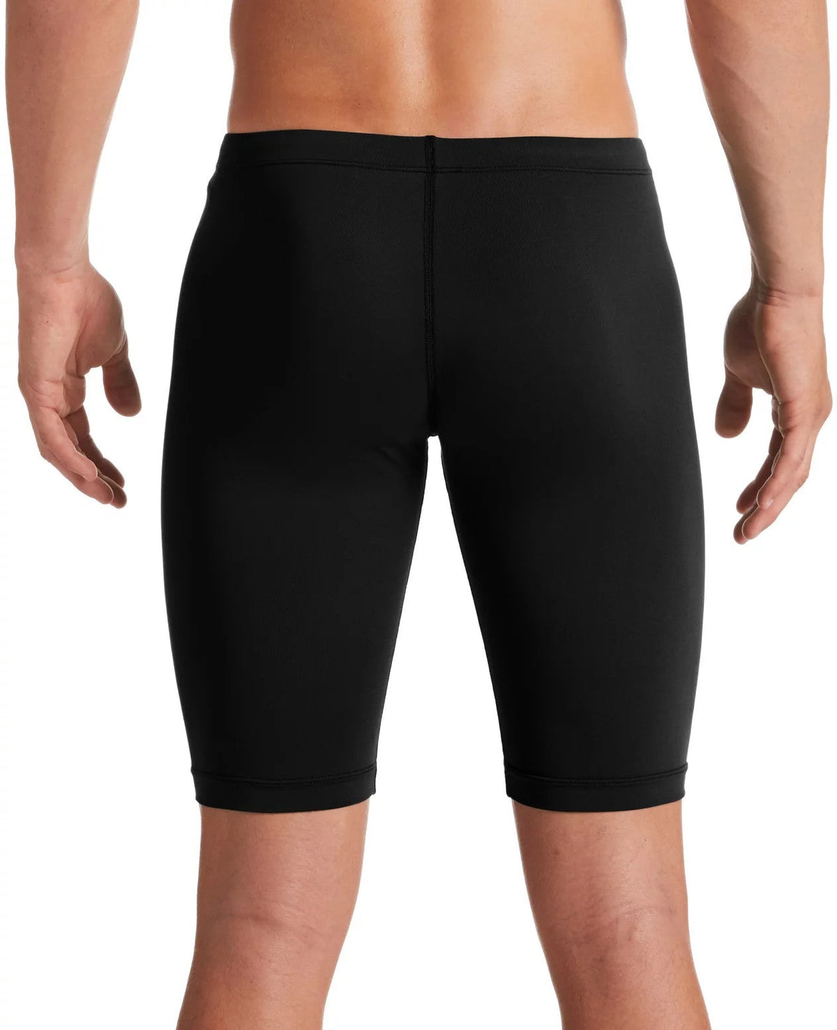 Nike Men's HydraStrong Solid Swim Jammer - Black, Size 38