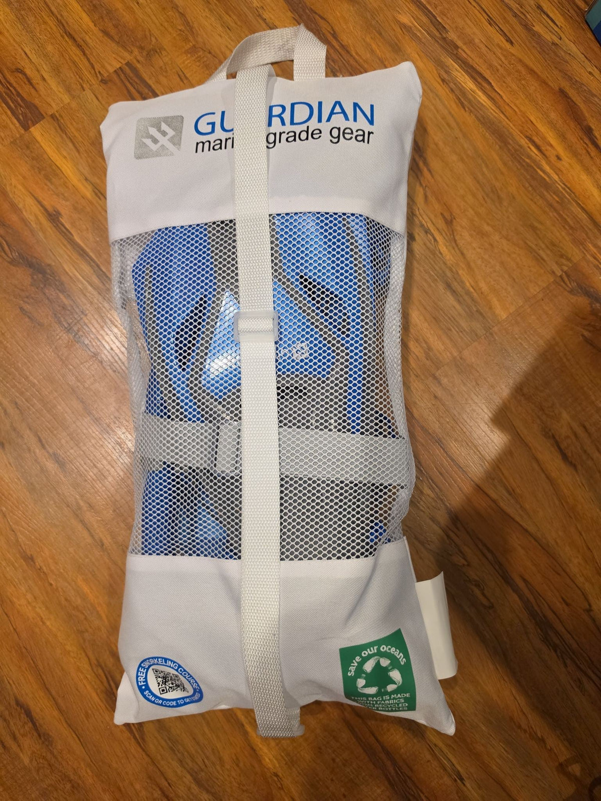 Guardian Zuma Adult Snorkeling Set - Blue, Size S/M