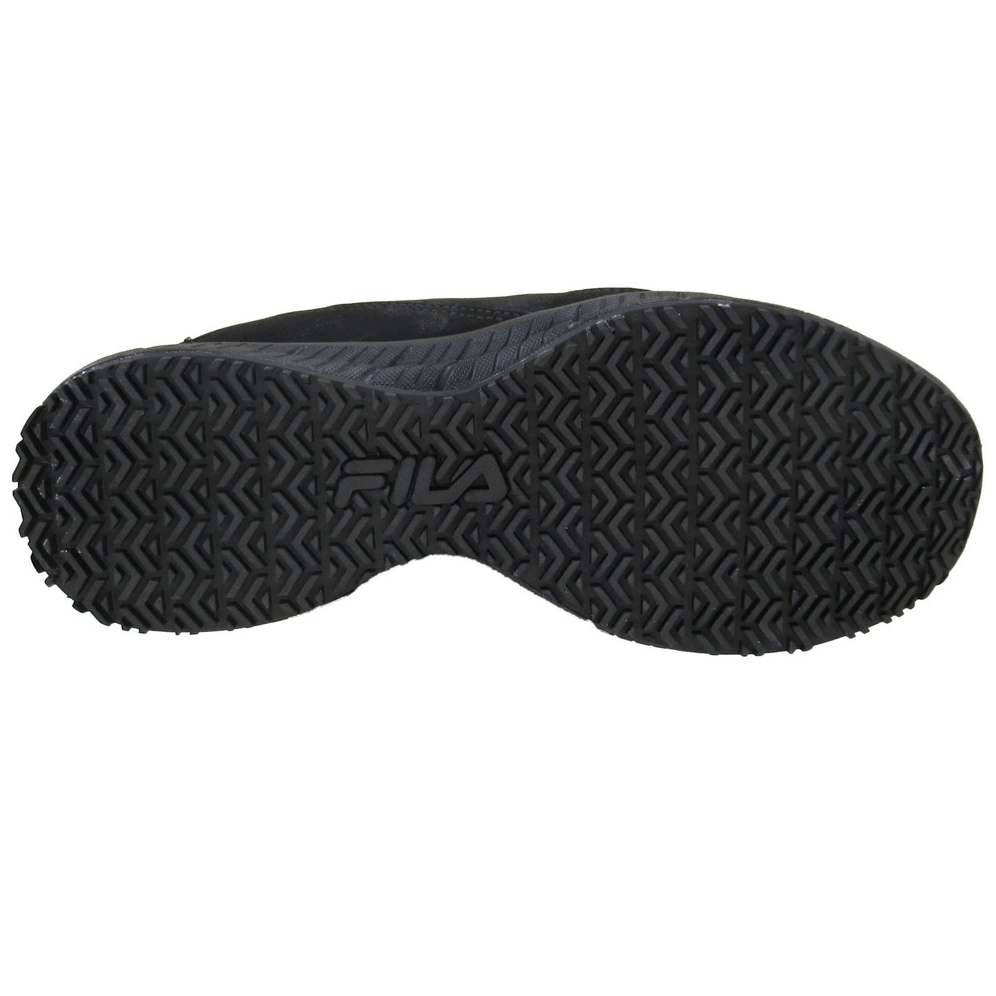 Fila Women's Slip Resistant Memory Layers Evo SR WR Shoes - Black, 7.5