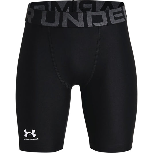 Under Armour Boys' Small HeatGear Shorts - Black Athletic Performance Wear - S