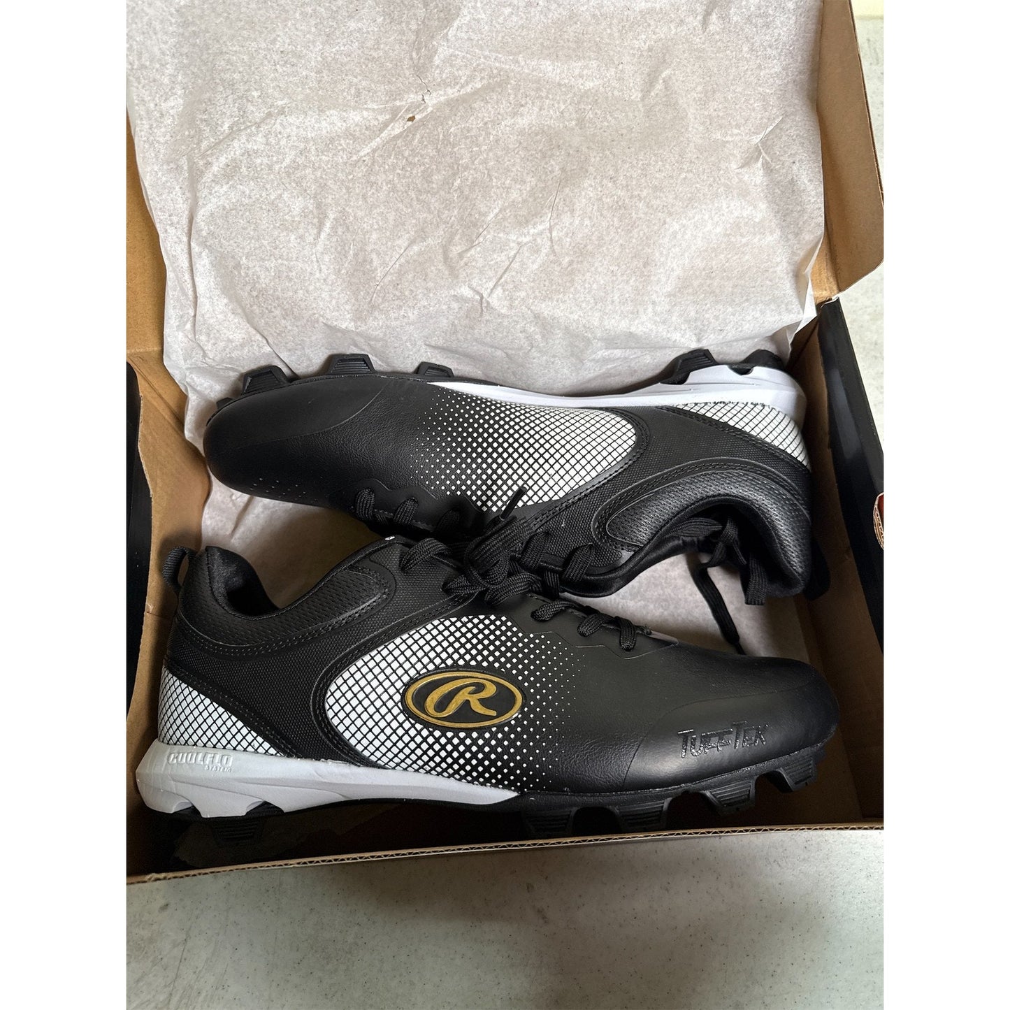 Rawlings Sanction Low Youth Baseball Cleats Size 11.5