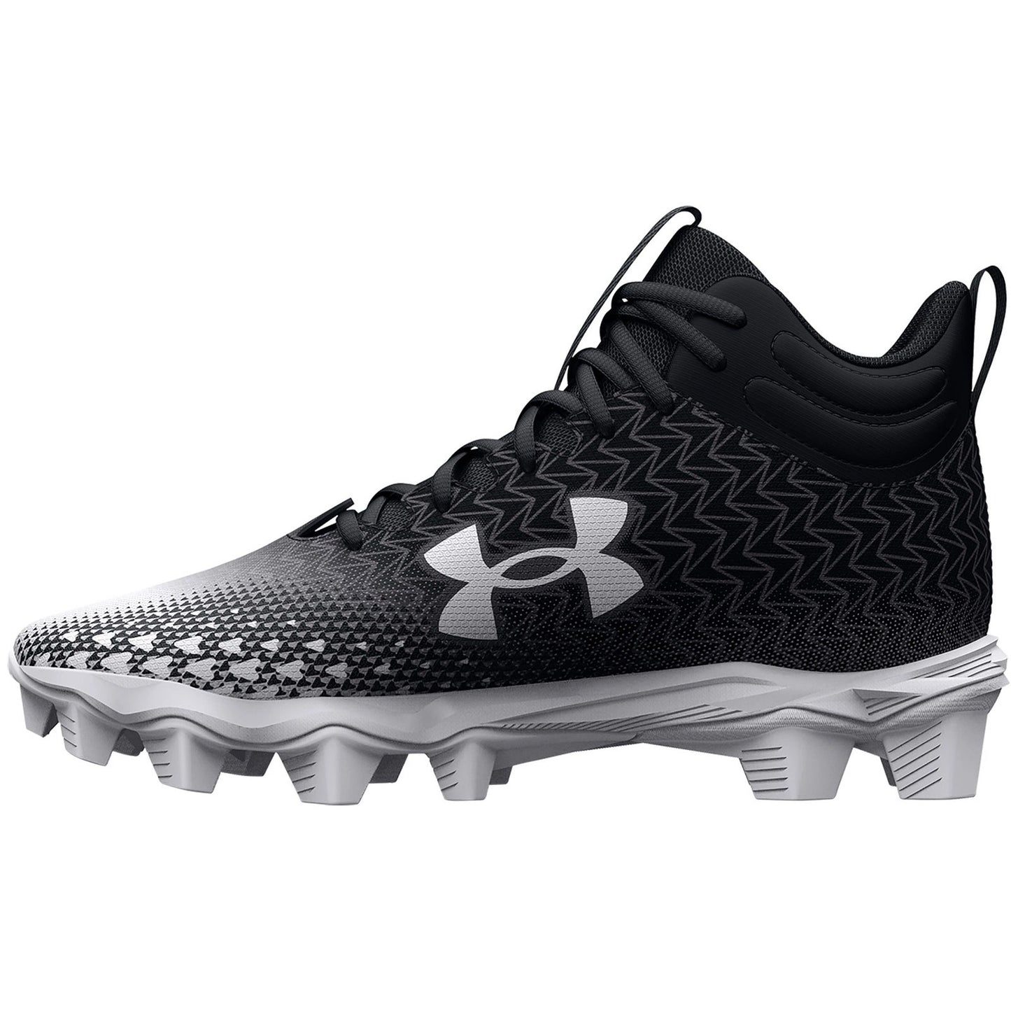 Under Armour Spotlight Franchise 3.0 RM Men's Cleats - Black Combo, 10.5