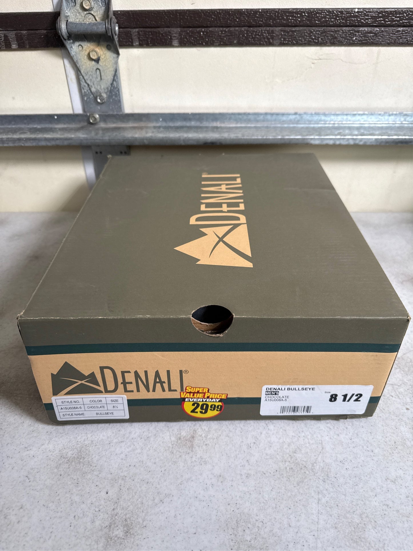 Denali Bullseye Men's Work Boots - Chocolate Brown, Size 8.5