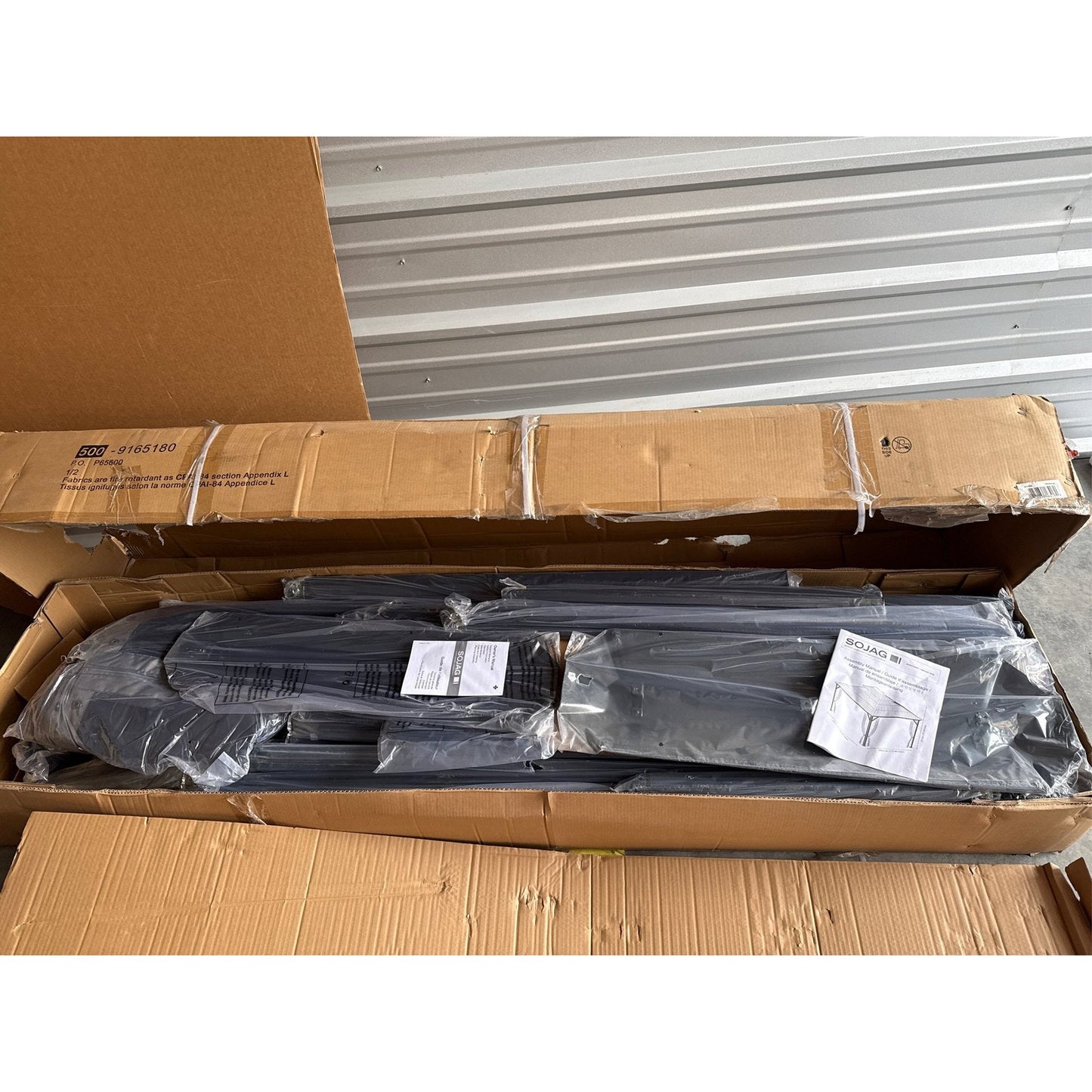 Ventura 10 ft. x 12 ft. Dark Grey Double Roof Rustproof Aluminum Framed Gazebo