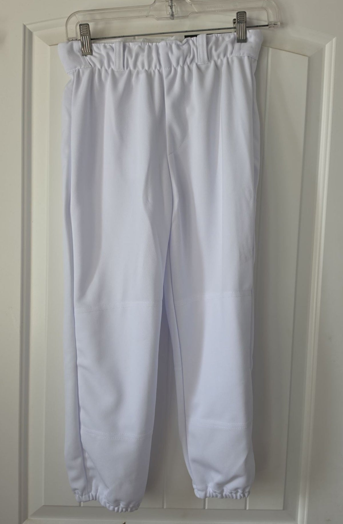 Champro Youth Performance Pull-Up Baseball Pants - White, Large