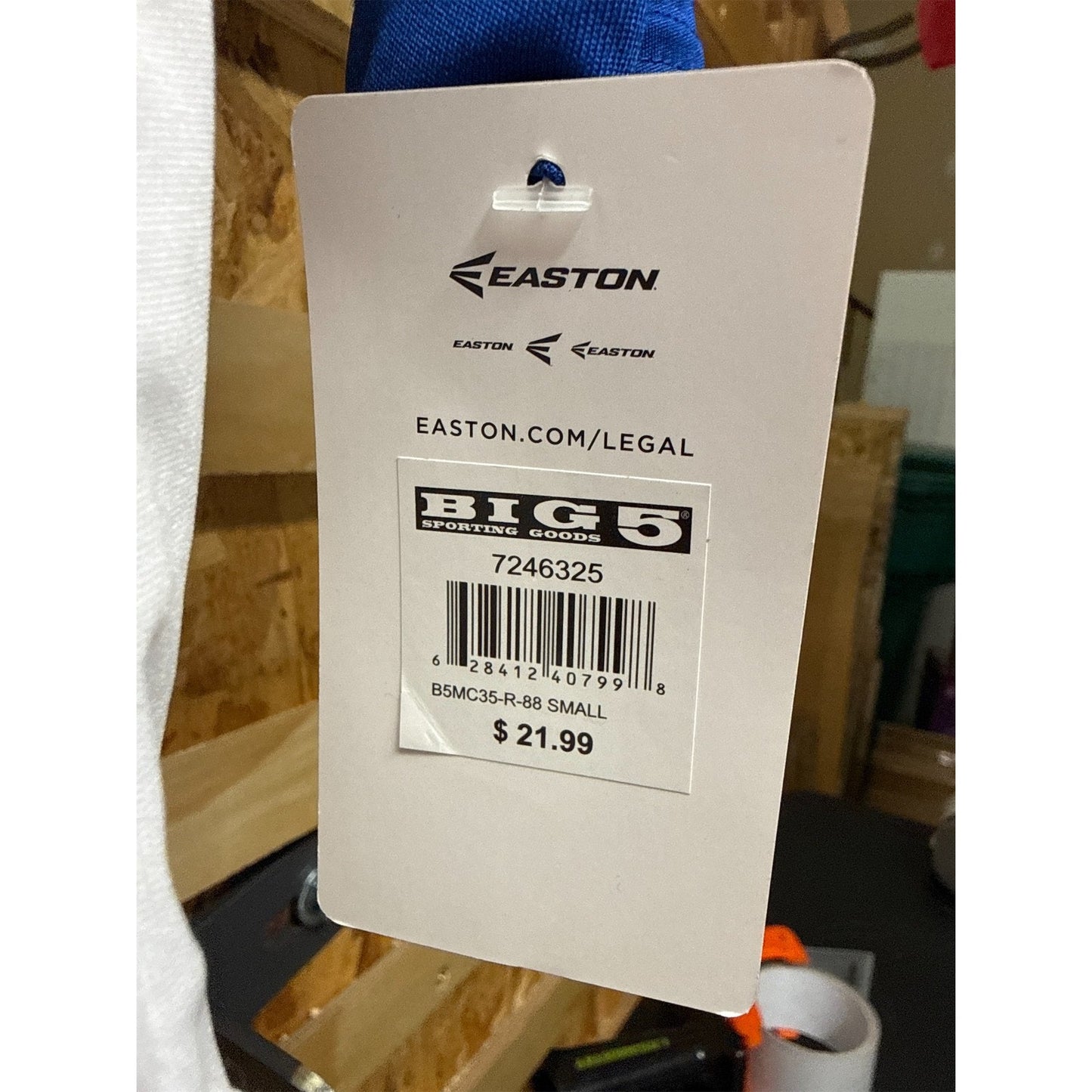 Easton Adult DRI-Gear 3/4 Sleeve Baseball Shirt - S