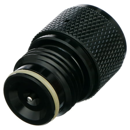 JT Paintball 90g CO2 Air Tank Adapter - Black, One Size