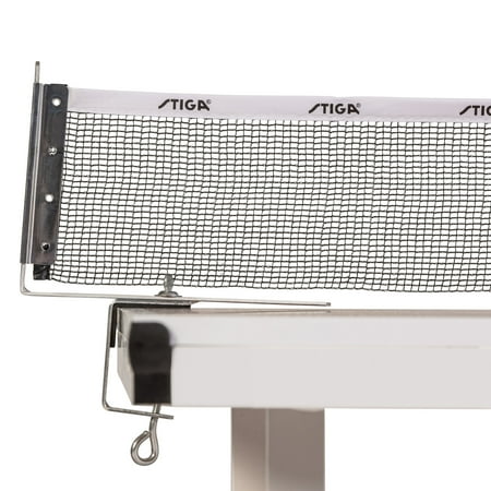 STIGA 72-Inch Table Tennis Net and Post Set - White