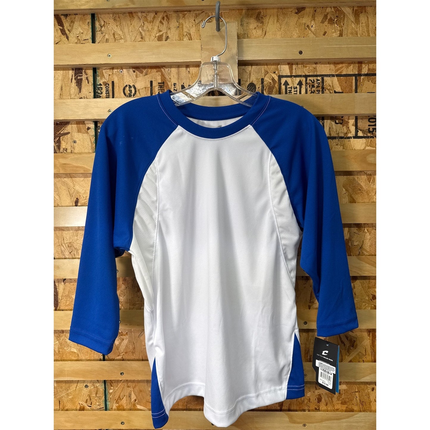 Champro Youth Dri-Gear Baseball/Softball 3/4 Sleeve Shirt - L