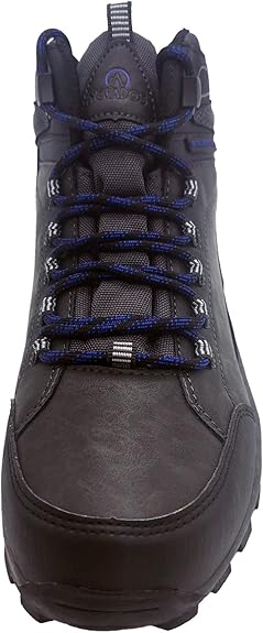 Nevados Glacier Men's Water Resistant Hiking Boots - Grey/Black, Size 8