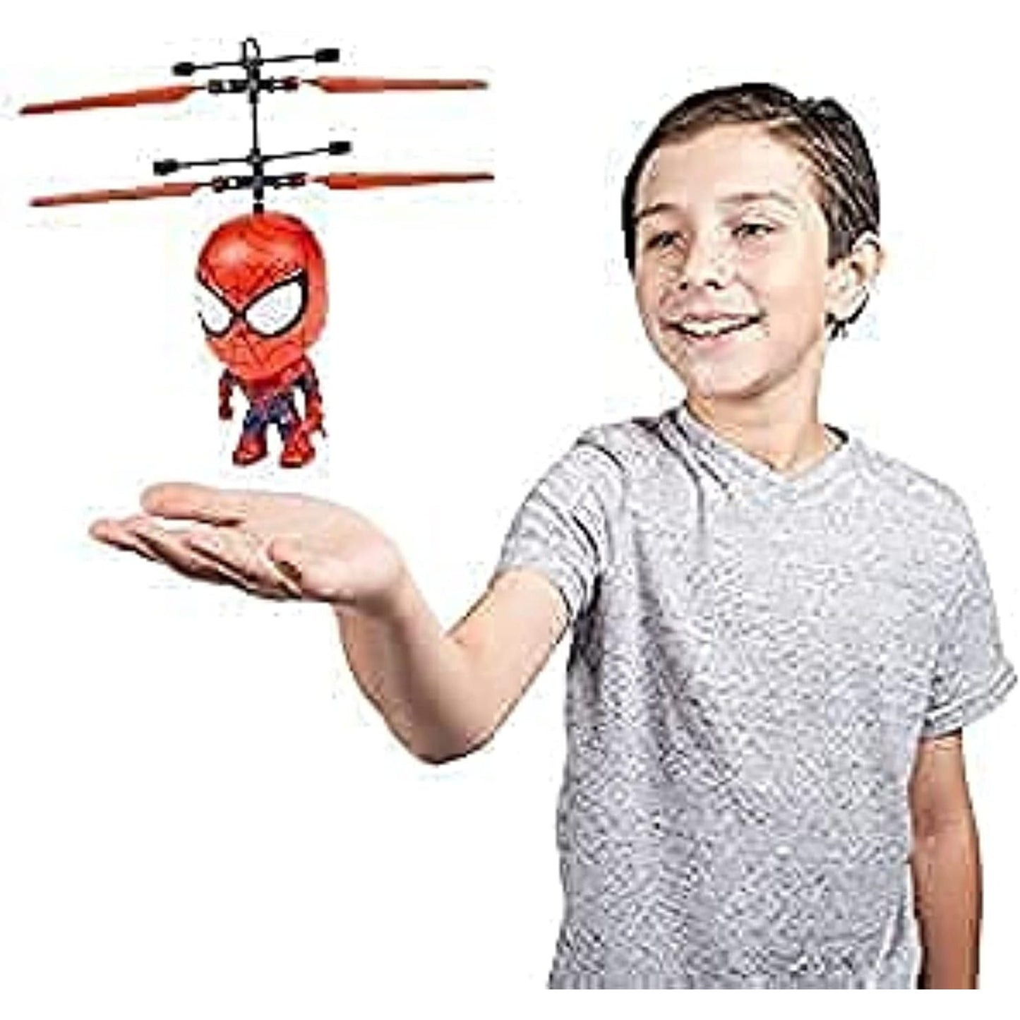 Marvel 3.5 Inch: Spider-Man Flying Figure IR Helicopter (Marvel, Spider-Man)