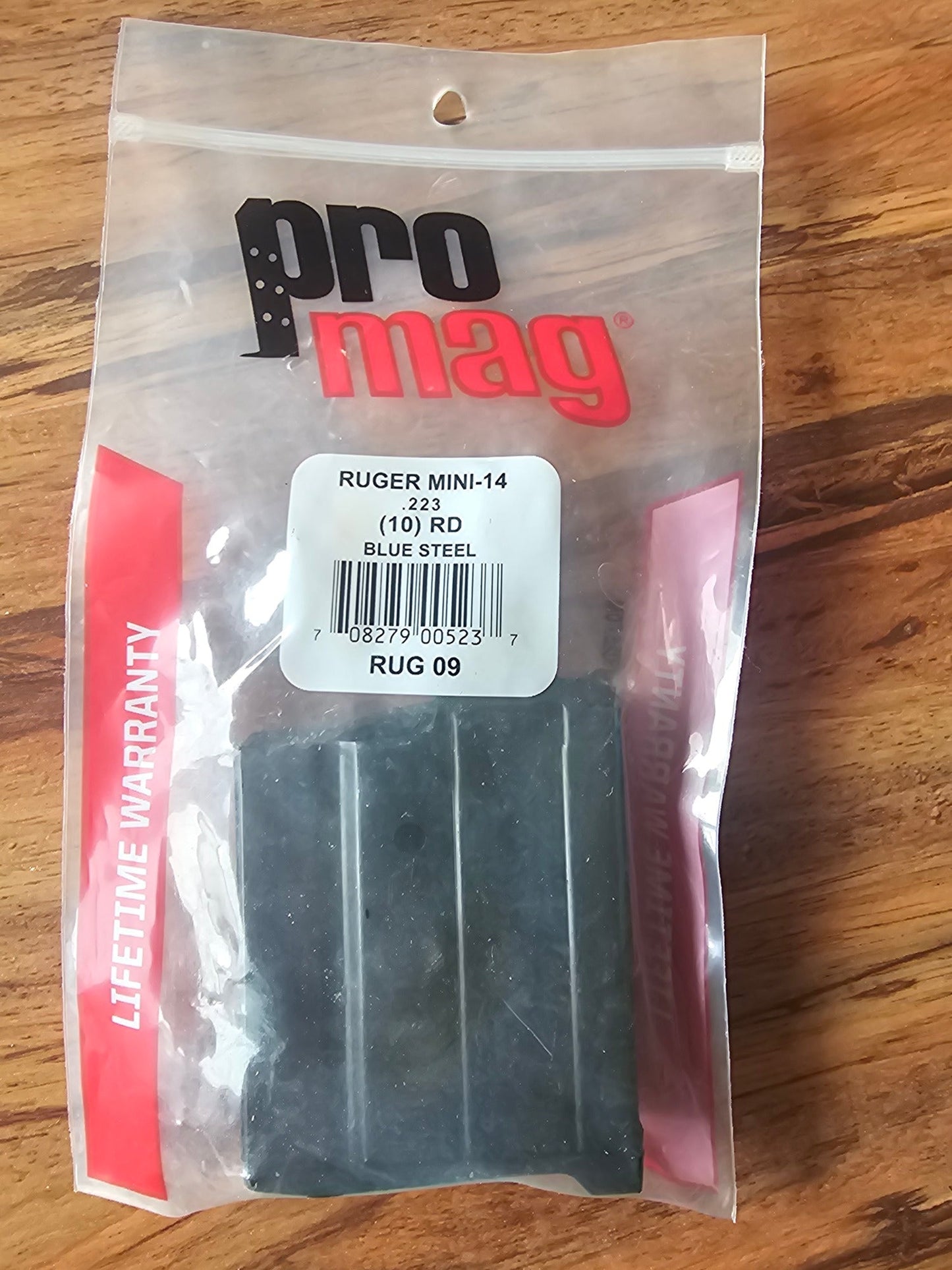 ProMag Ruger Mini-14 .223 Caliber 10-Round Magazine - Blue Steel