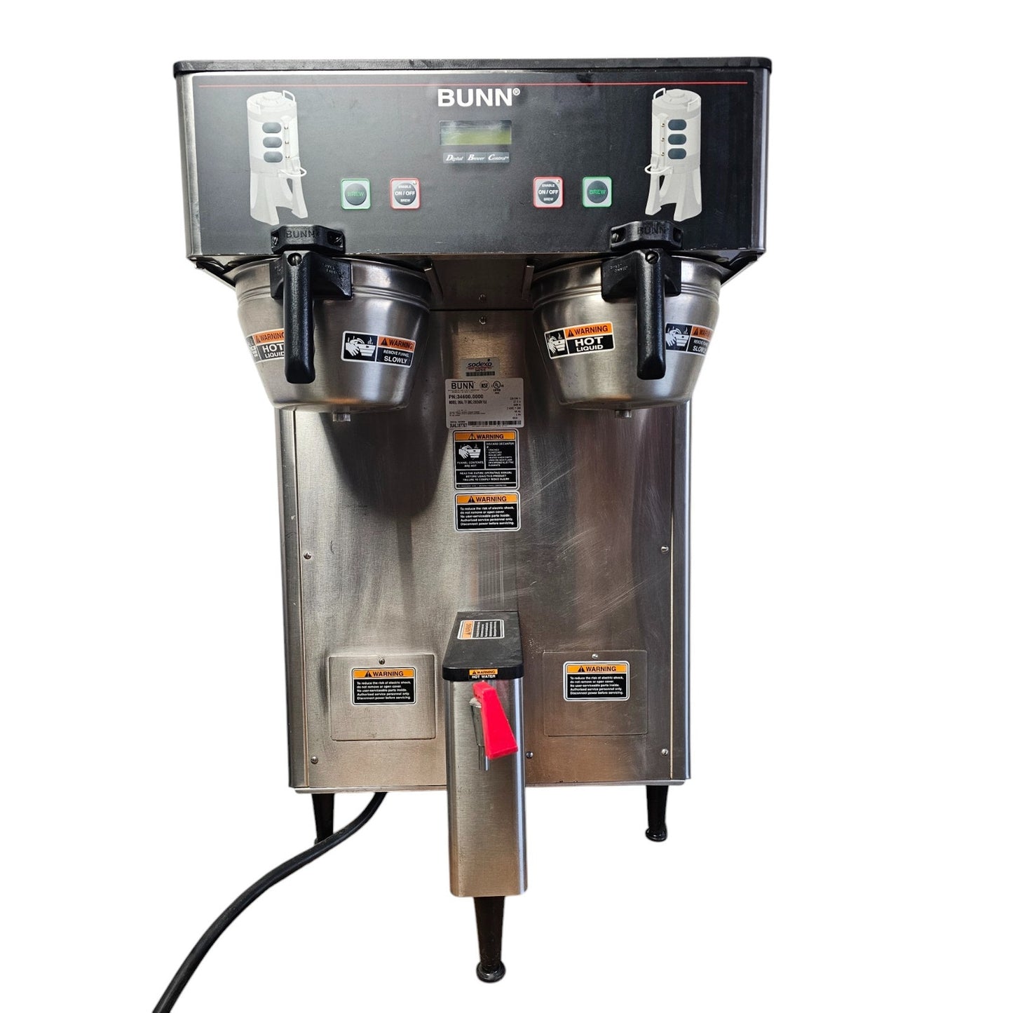 Bunn Commercial Dual Brew Coffee Maker, Model 34600.0000