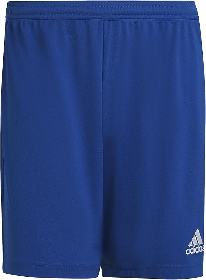 adidas Kids' Entrada 22 Soccer Shorts - Navy Blue, Size Small