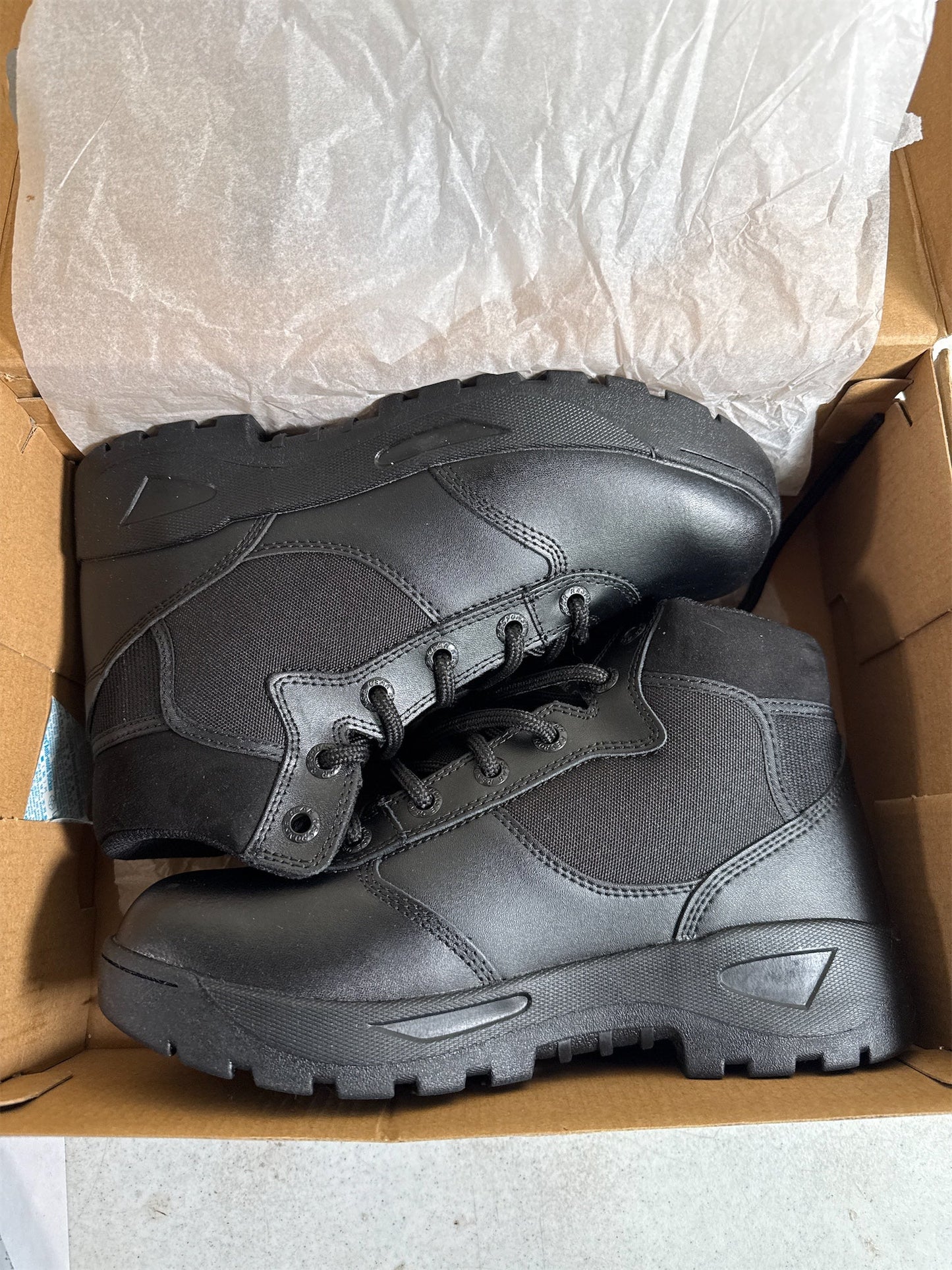 Response Gear Men's Delivery 2.0 6-Inch Service Boots - Black, Size 8