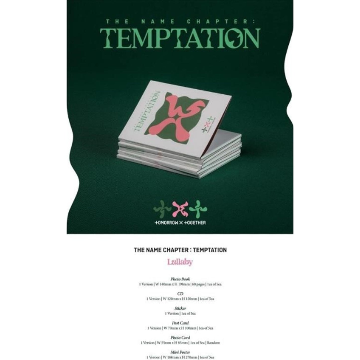 TOMORROW X TOGETHER - THE NAME CHAPTER : TEMPTATION Album