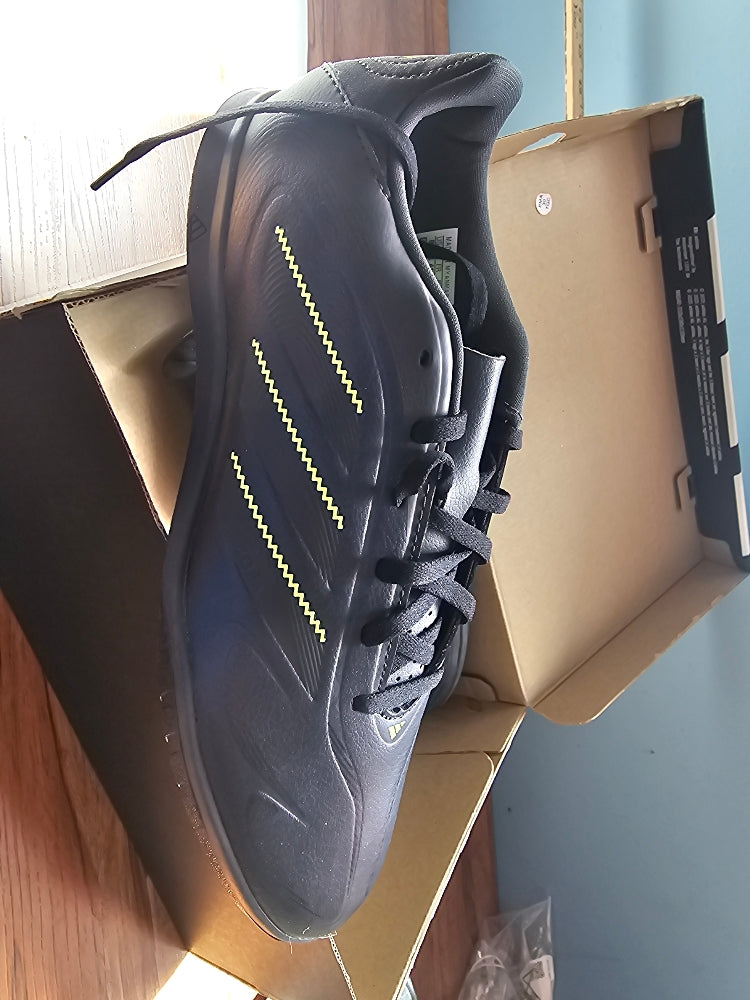 Adidas Copa Pure III Club Indoor Soccer Shoes - Black/Multi, 8M/9W
