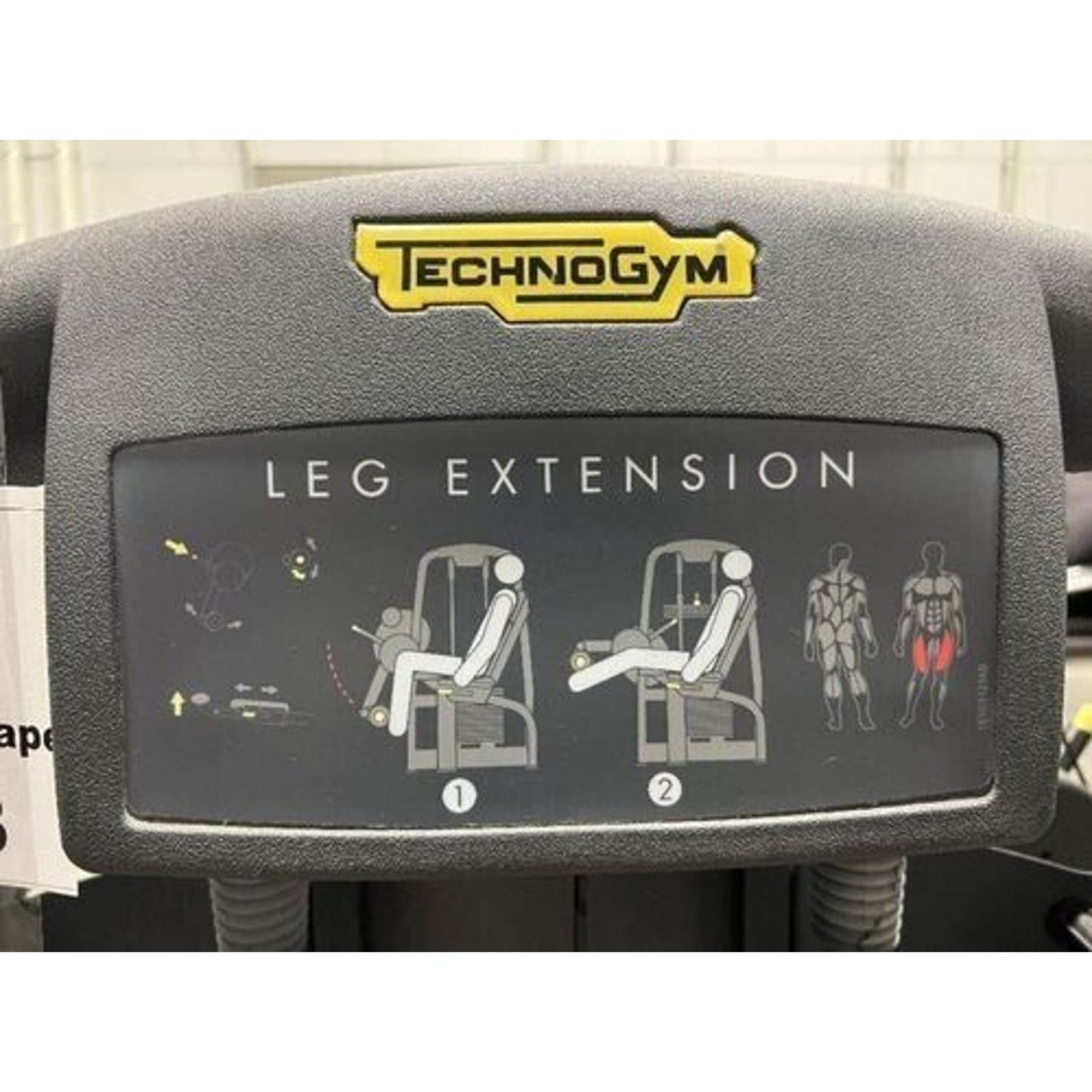 Technogym Selection Leg Extension Exercise Machine