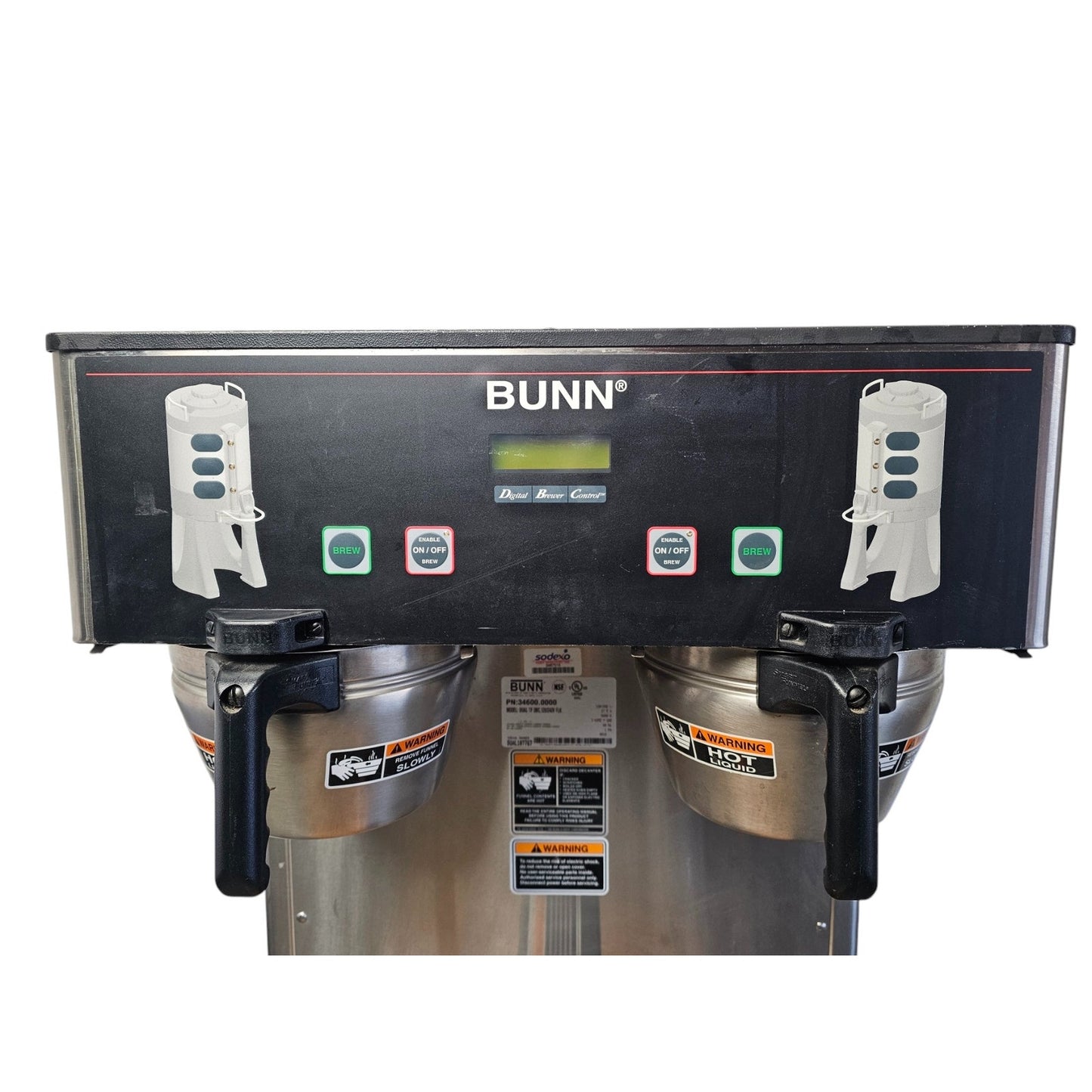 Bunn Commercial Dual Brew Coffee Maker, Model 34600.0000