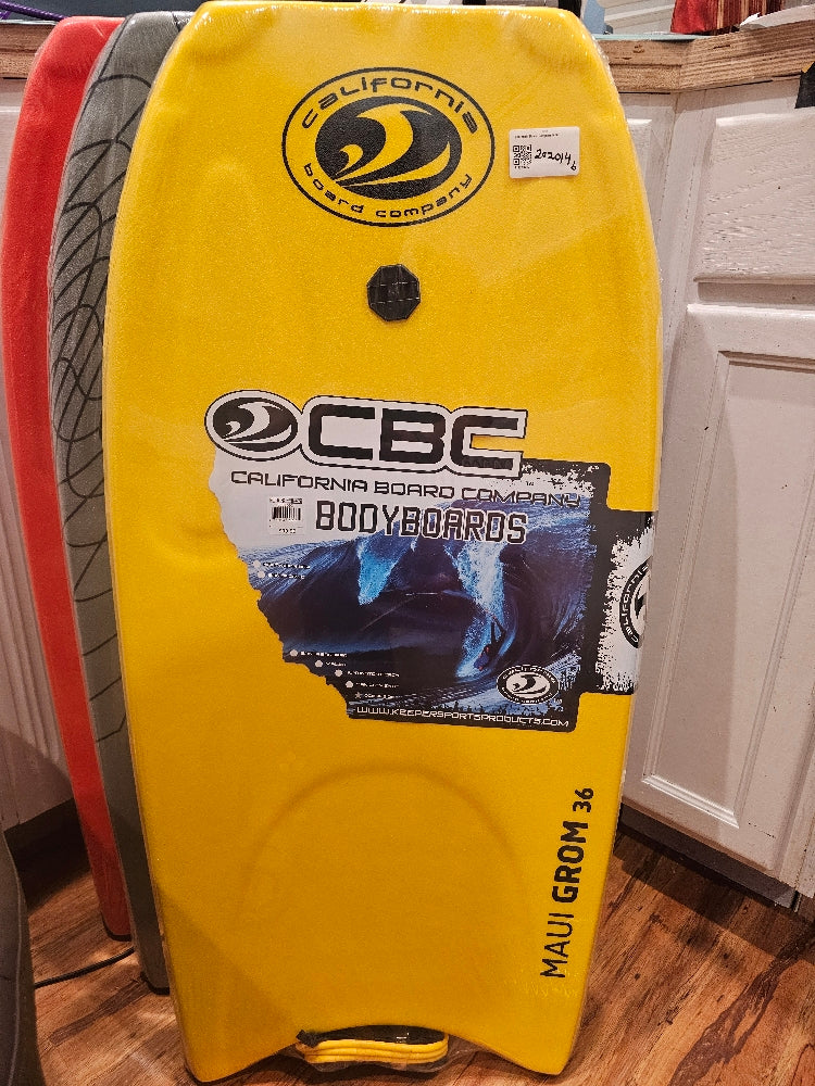 California Board Company Maui Grom 36-Inch Bodyboard with Leash