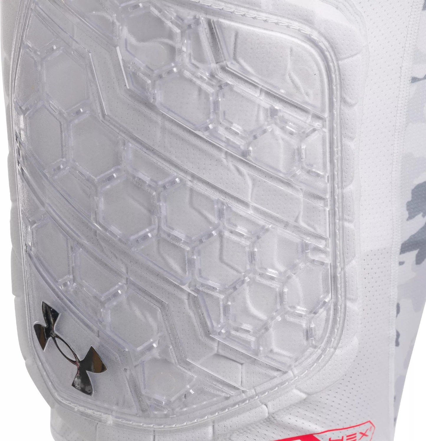 Under Armour Pro 5-Pad Football Girdle - White Camo, Large