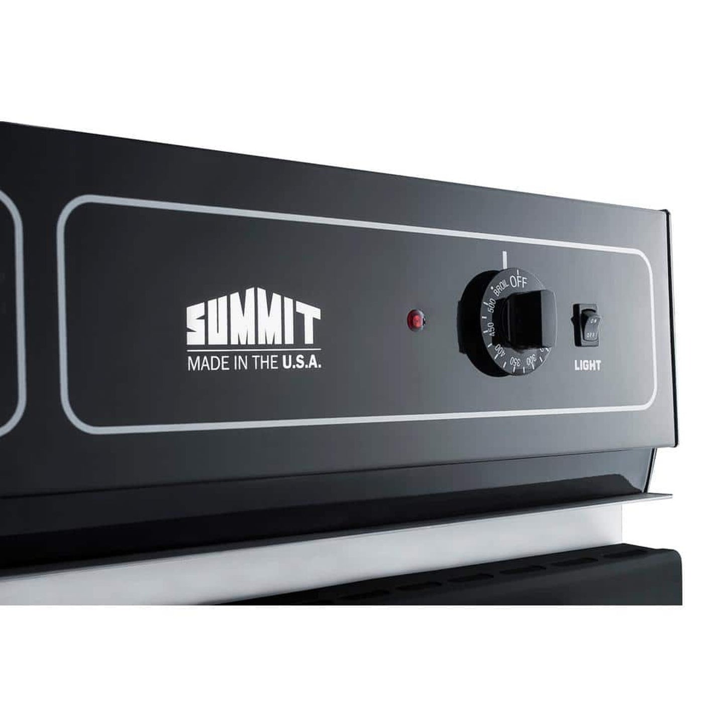 Summit 24" Single Gas Wall Oven TTM721-2DK in Black - 2.92 cu. ft.