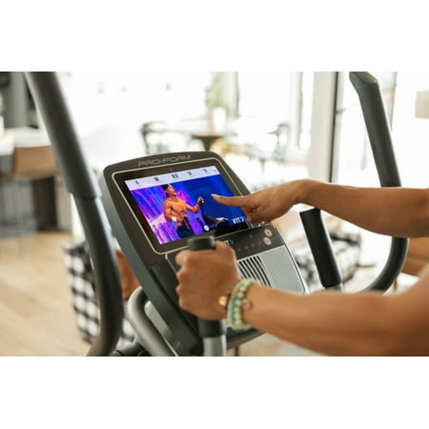 ProForm Carbon E10 Smart Elliptical Trainer with 10 In. HD Touchscreen