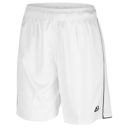 Tec-One Kids' Performance Soccer Shorts - White, Size Medium