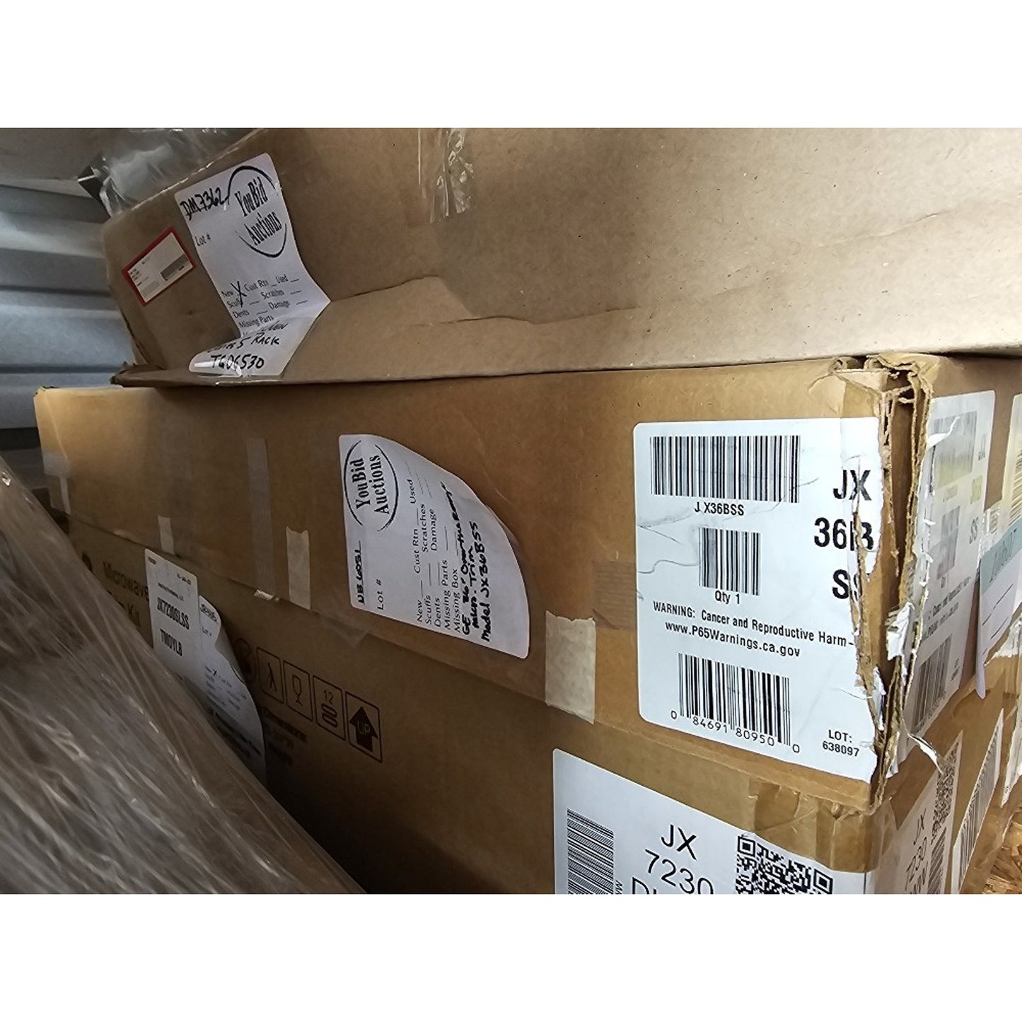 GE JX36BSS 36" Stainless Steel Over-the-Range Microwave Filler Kit