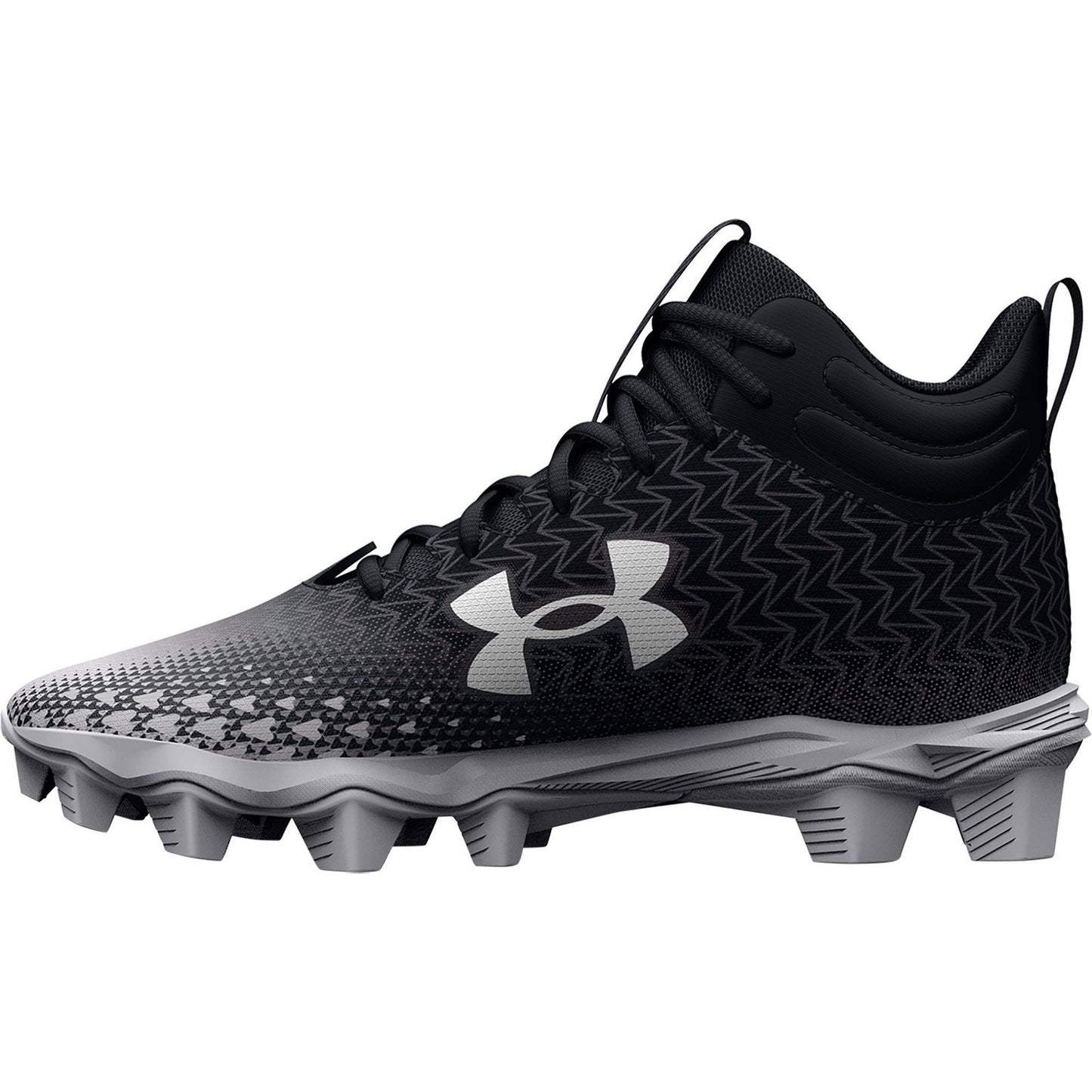 Under Armour Kids' Spotlight Franchise 3 Mid RM Football Cleats, 12Y