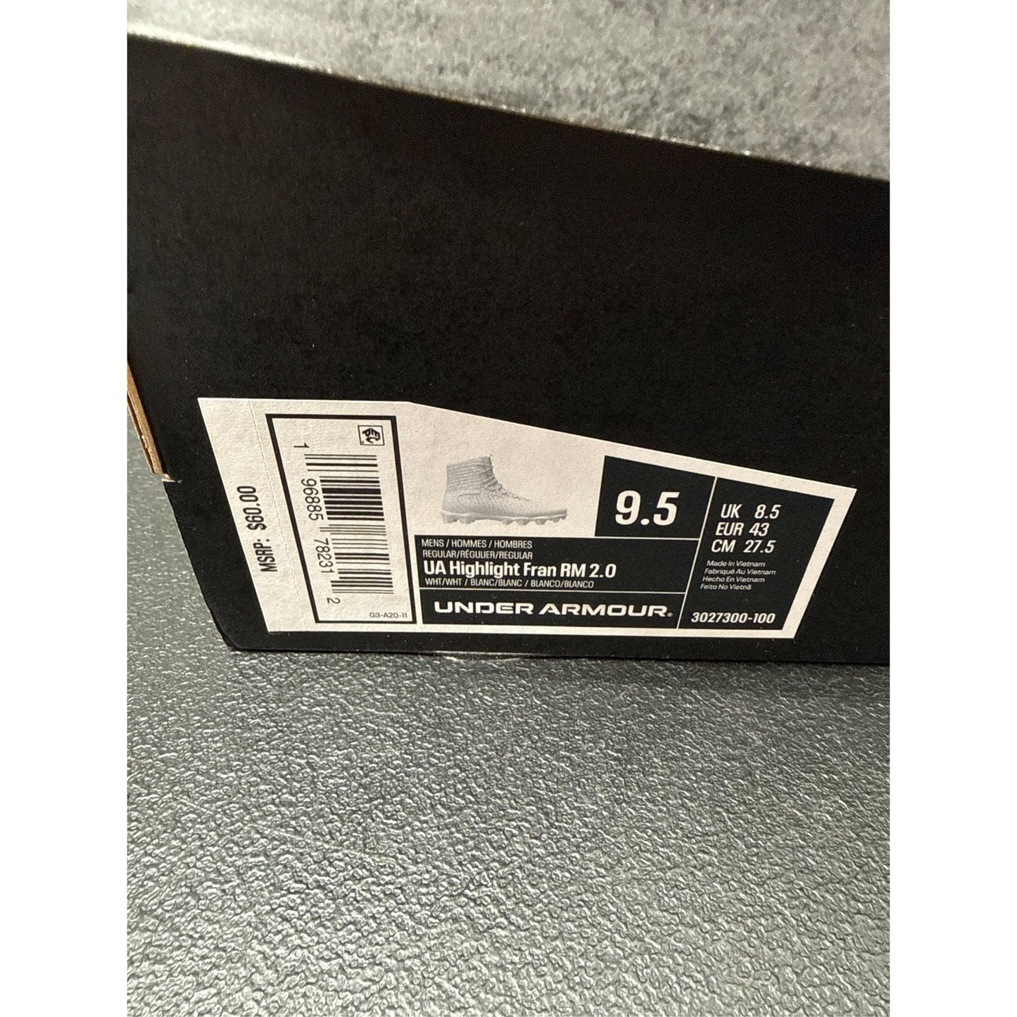 Under Armour Men's Highlight Franchise 2.0 RM Football Cleats 9.5