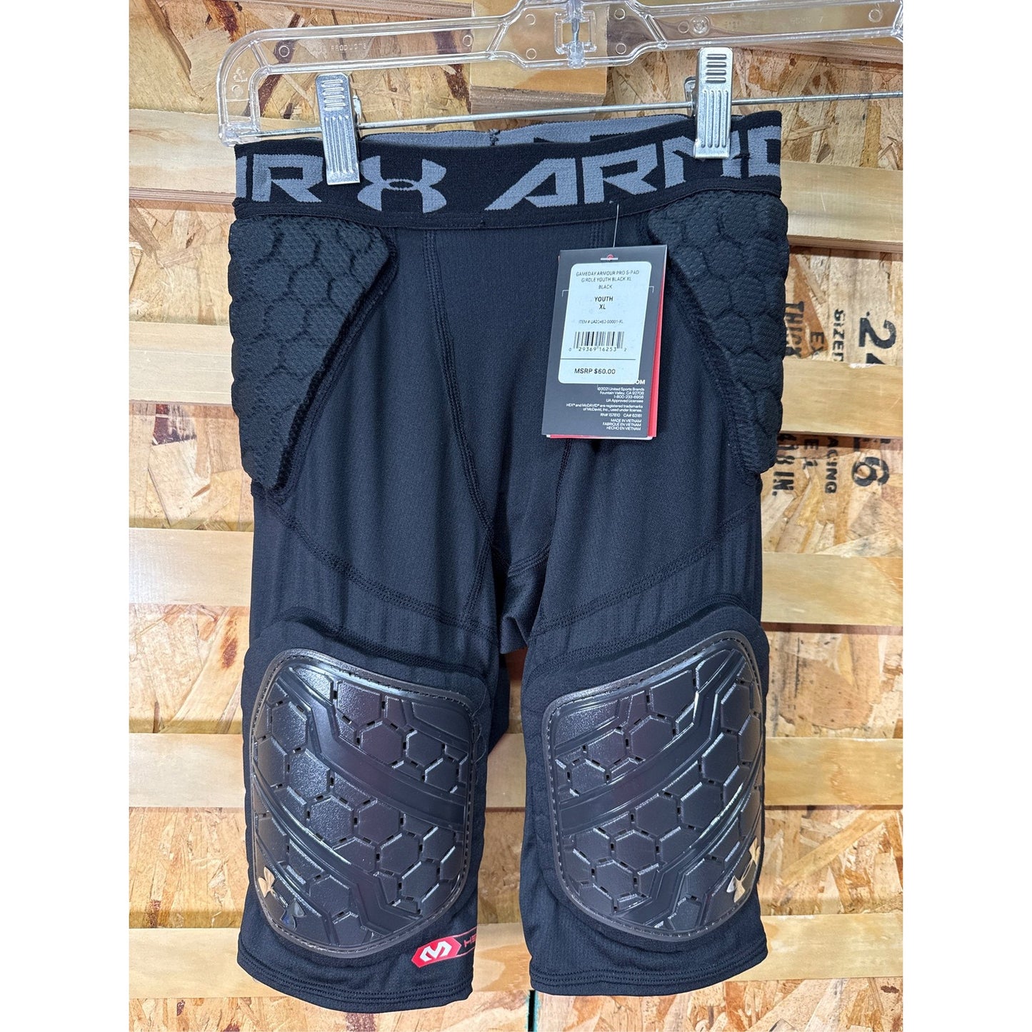 Under Armour Youth Gameday Armour Pro 5-Pad Girdle - XL