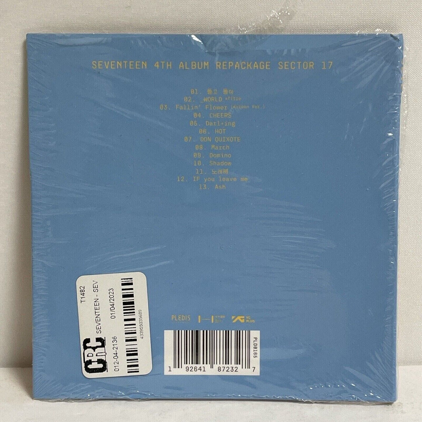 SECTOR 17, Seventeen 4th Album Repackage, Music CD, by Seventeen