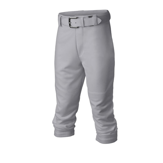 Easton Youth Pro Pull-Up Baseball Pants- Grey Youth M