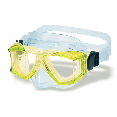 Swimline Extreme Thermotech Diving and Snorkeling Mask, Yellow, Ages 14+