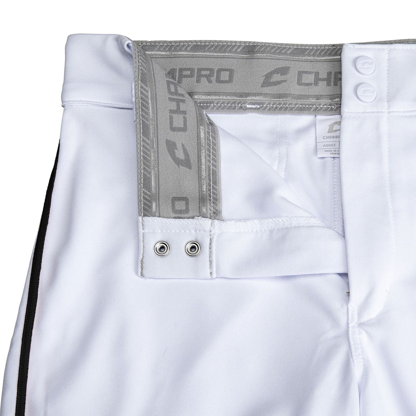 Champro Triple Crown 2.0 Youth Open-Bottom Piped Baseball Pants- Small