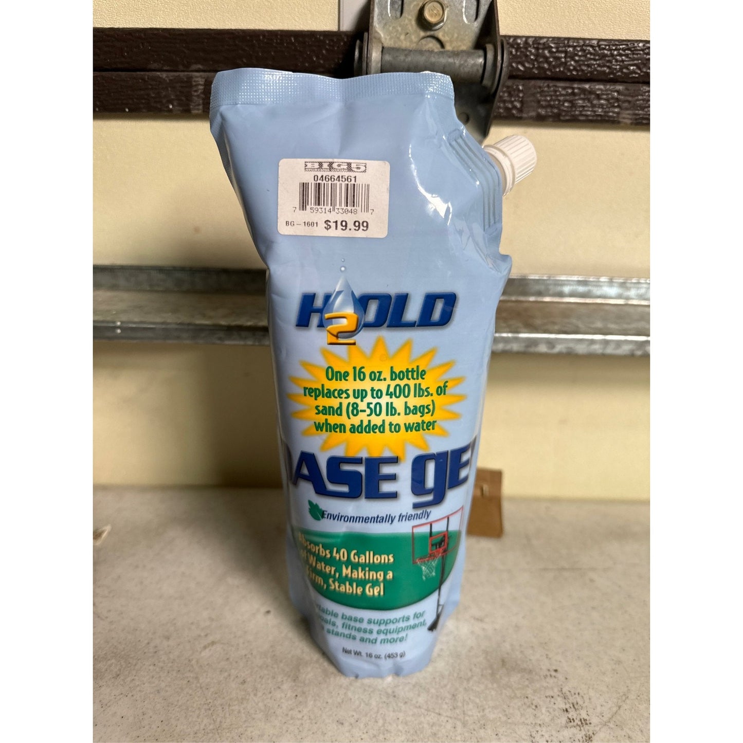 H2Old 16-oz. BaseGel Base Support- Absorbs 40 Gals of Water