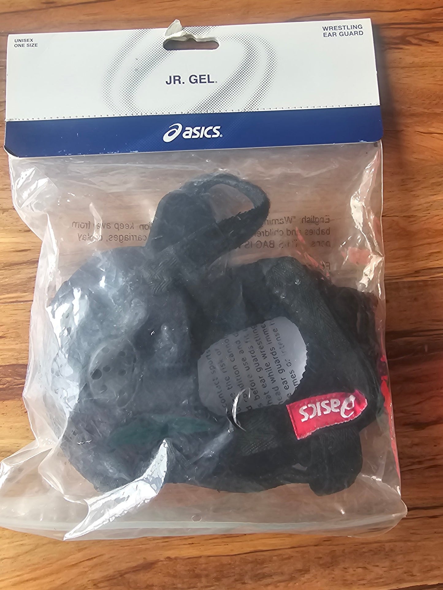 ASICS Youth Gel Wrestling Headgear - Black, One Size