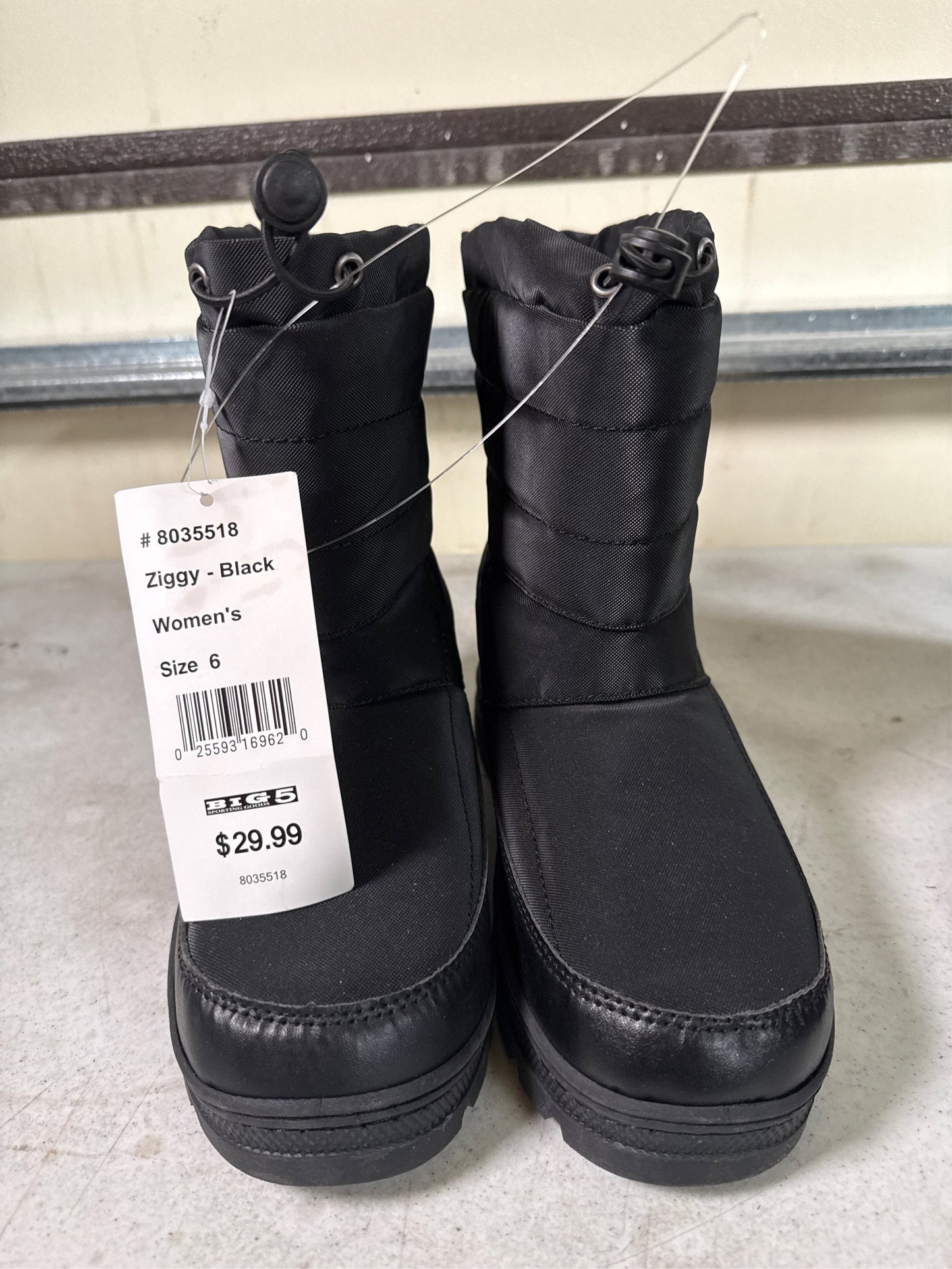 Rugged Exposure Ziggy II Women's Winter Boots - Black, Size 6