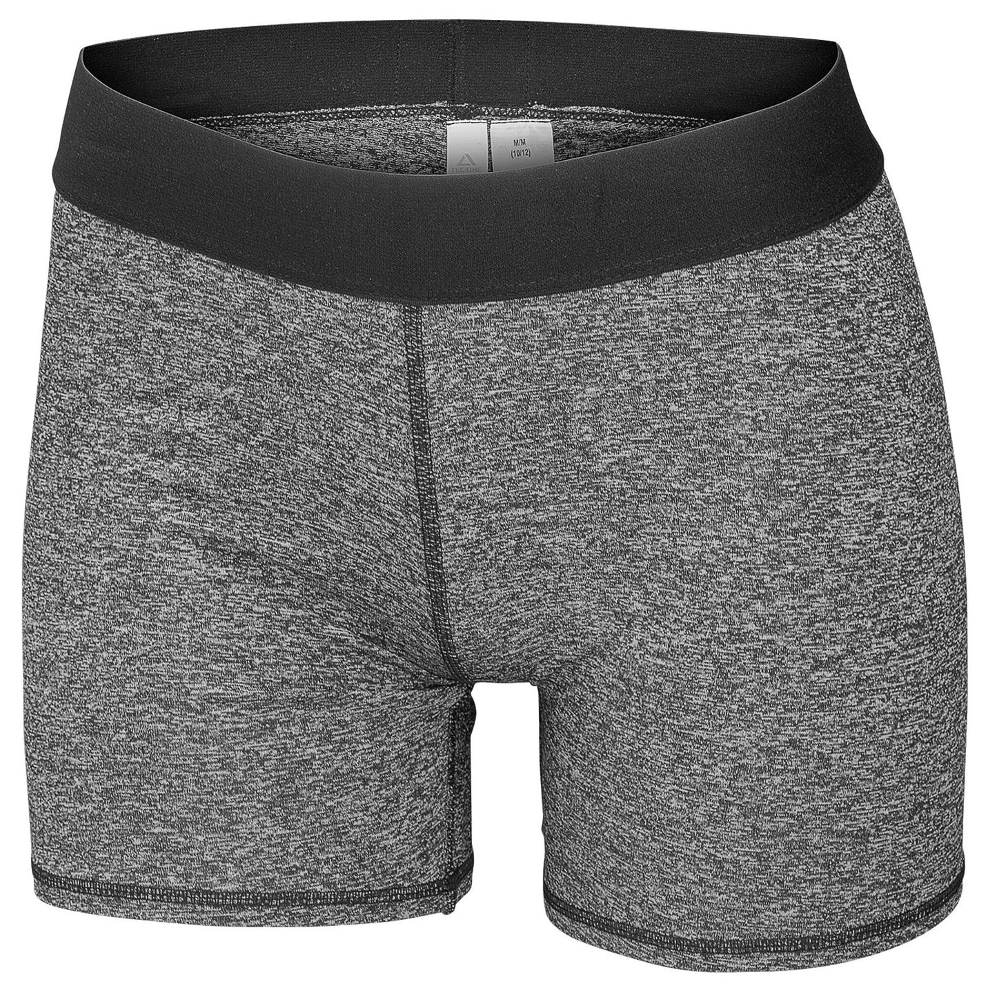 TEC-ONE Girls' Heather Gray Boy Shorts, Comfort & Style- Medium