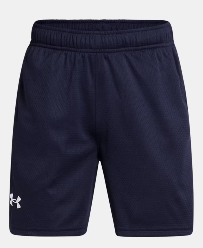 Under Armour Boys' Tech Mesh Shorts - Midnight Blue, Size Large