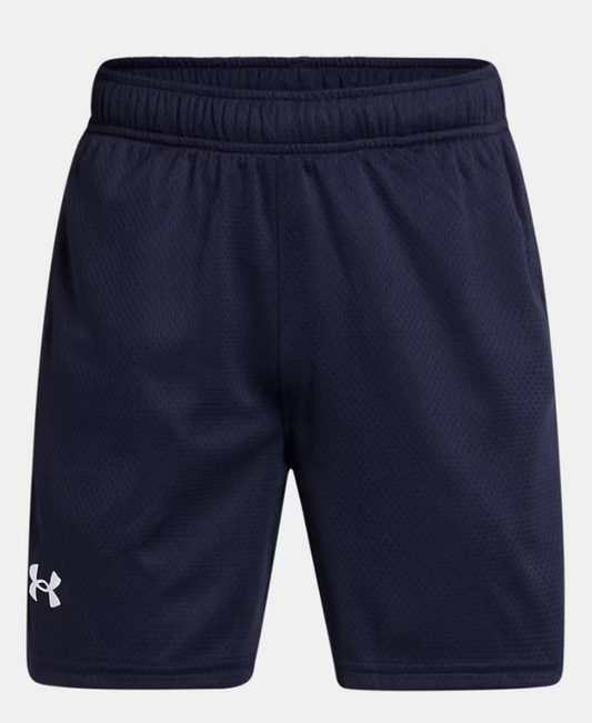 Under Armour Boys' Tech Mesh Shorts - Midnight Blue, Size Large