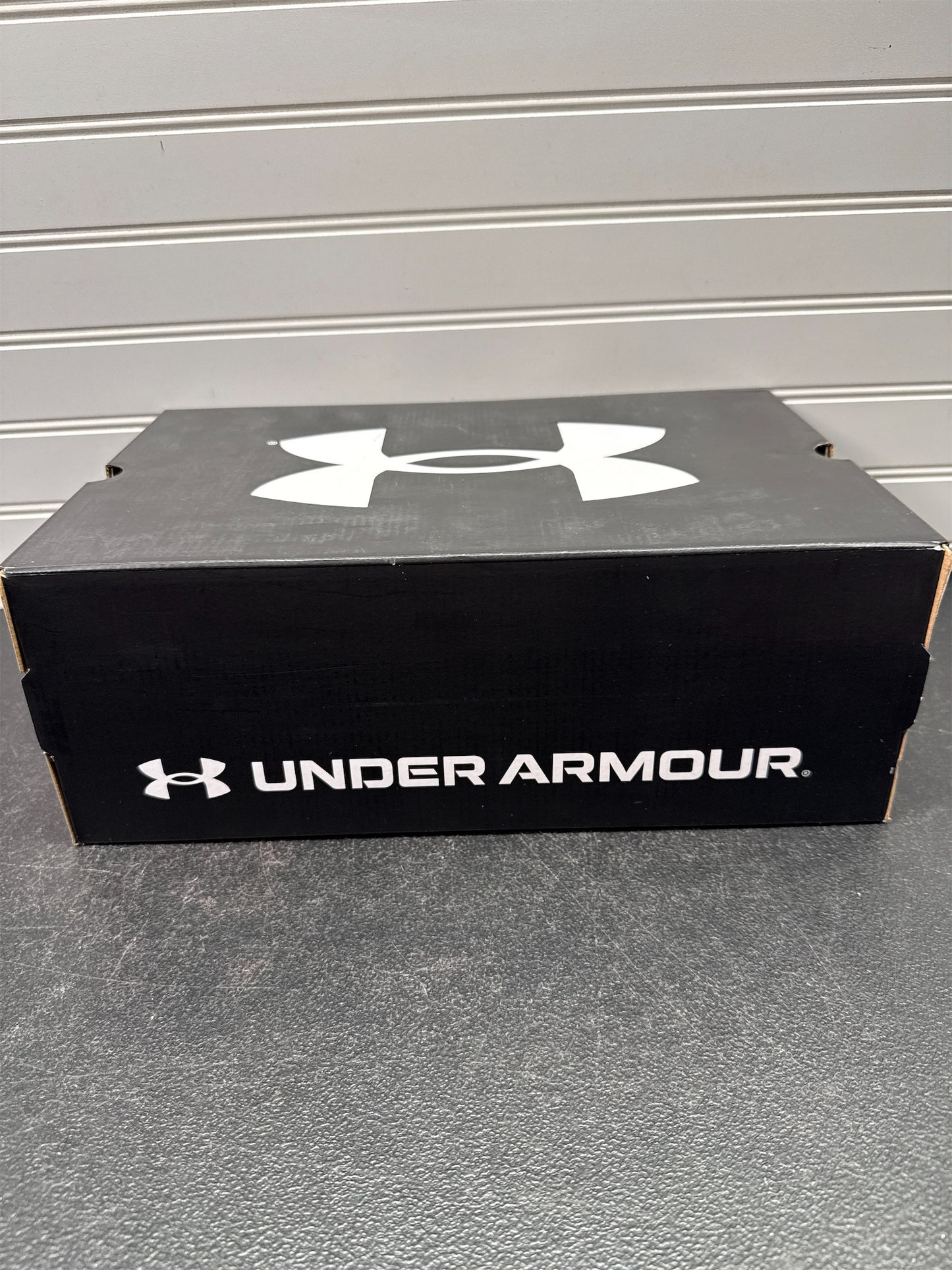 Under Armour Spotlight Hammer Men's Football Cleats - White/Silver, Size 8