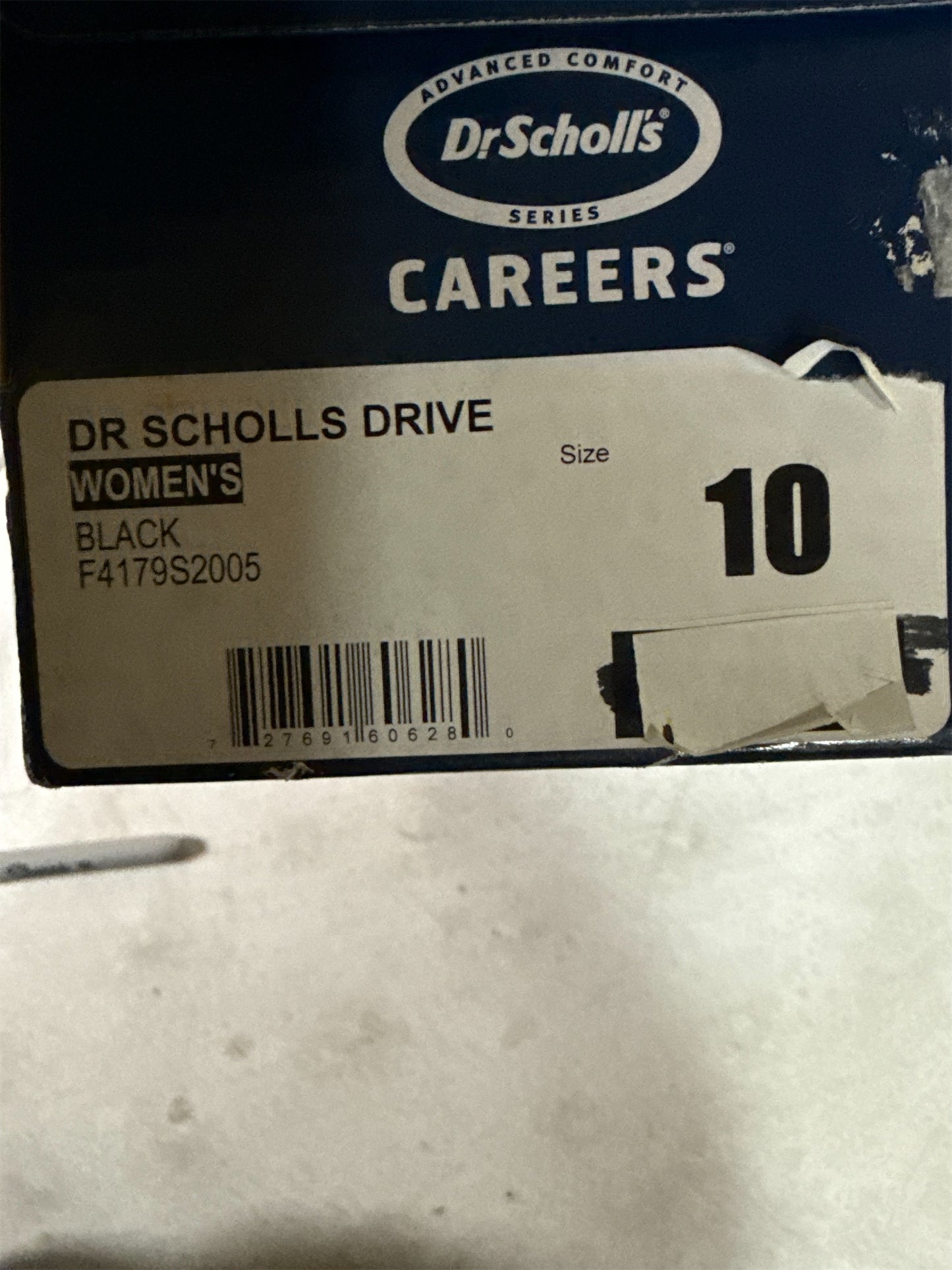 Dr. Scholl's Women's Drive Slip-Resistant Work Sneakers - Black, Size 10